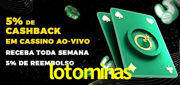 Promoções do cassino ao Vivo lotominas